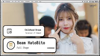 240825 Beam HatoBito - Full Stage - Childhood Dream Terminal21 Rama3 4k Fancam