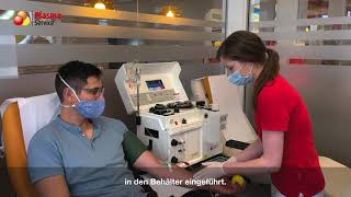 Wie funktioniert die Plasmaspende? | Tour durch unser Rostocker Zentrum