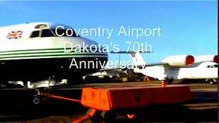 Dakota Airplane's Anniversary - Coventry Airport ఇది ఎంతో అరుదైన విమానం My Video Diaries