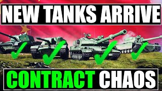 ROCKET TECH TREE + TEDIOUS CONTRACTS! World of Tanks Console NEWS