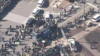 Philadelphia holds parade for Super Bowl champion Eagles