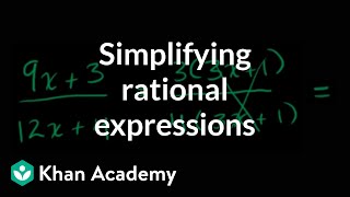 Simplifying rational expressions introduction | Algebra II | Khan Academy