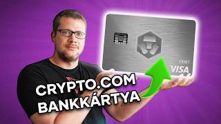 Ingyenes kriptós VISA kártya a Crypto.com-tól! | 50 USD regisztrációs bónusz