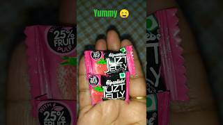 Tasty 🤤 Yummy Alpenliebe Strawberry flavour Jelly candy 🍬😍#shorts