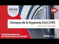 I Semana de la Ingeniería Civil CYPE