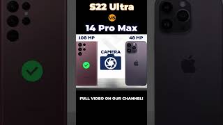 Samsung Galaxy S22 Ultra vs Apple iPhone 14 Pro Max