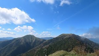 一ノ森・二ノ森・剣山へ往復縦走登山【登山編】（見ノ越～一ノ森ヒュッテ～一の森山頂）2024年10月11日～10月13日【2泊3日】（２日目パート１）