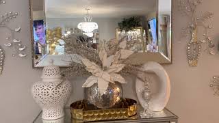 #REVAMPED GLAM LIVING ROOM TOUR#CREAM AND GOLD AND GREY #JUST BEING ME DEVANISE