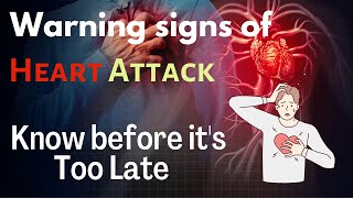 Warning signs symptoms of a heart attack