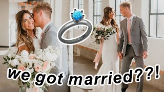 we got MARRIED?! | Alyssa + Dallin