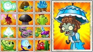 PARASOL ZOMBIE in Plants vs Zombies 2 Every Plant Power-Up!