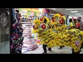 舞龙麒狮 2019 cny d4 lion dance wisma merdeka kota kinabalu sabah malaysia