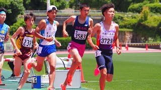 インターハイ京都府予選2023 男子1500m予選3組【第76回京都府高等学校陸上競技対校選手権大会 】2023年6月3日