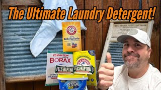 Six Months Of Laundry Detergent For Under $20 The Ultimate DIY Laundry Soap!  homestead  off grid