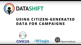 Citizen-generated data for campaigning