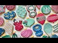 ORNAMENTS ~ EPIC Satisfying Cookie Decorating of *29* Different Ornament Cookies with Royal Icing