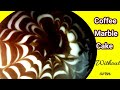 Coffee Marble Cake / Eggless Marble cake without oven, cocoa powder, venilla essence/,