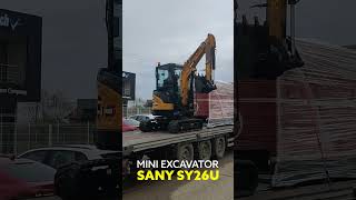 Livrare Mini Excavator SANY SY26U