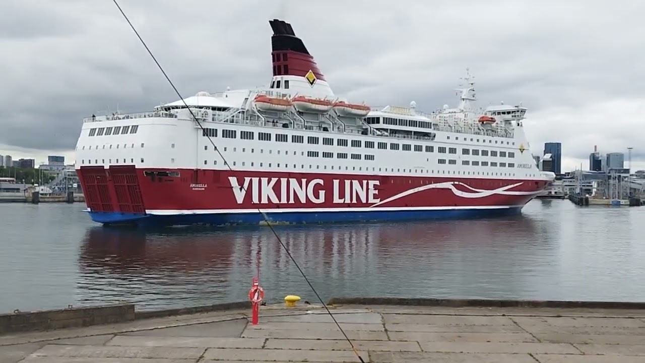 Ms Amorella Departing Tallinn Youtube