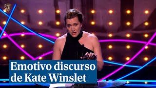 El emotivo discurso de Kate Winslet sobre salud mental en los premios Bafta TV