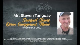 Steven Tanguay, Searsport Shores Ocean Campground, Searsport, Maine. November 2, 2022