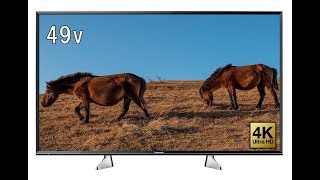 【紹介】パナソニック 49V型 4K対応 液晶 テレビ VIERA TH 49EX750 HDR対応 SD再生対応