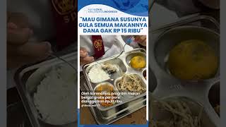 Gerindra soal Makan Bergizi Gratis Tak Ada Susu Tiap Hari: Gula Semua, Makannya Dana Gak Rp 15 Ribu