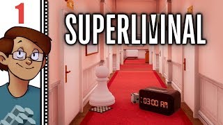 Let's Play Superliminal Part 1 - A Matter of Perception