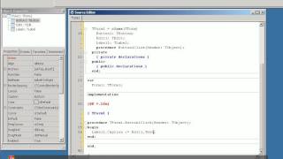 Learning to program Pascal Lazarus 2 - Making the window