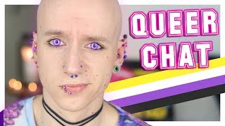 Death Threats For Being Non Binary | Queer Chat | Roly