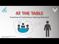 Opening Statement Instructional
