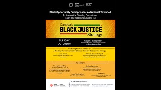 Black Opportunity Fund (BOF) Presents a National Black Justice Strategy Townhall