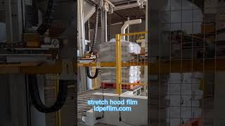 Stretch Hood Applications/Palletizing/stretch hood film/pallet wrapping