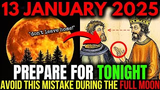 FULL MOON! Hitting TOMORROW! Avoid these Anti-Spiritual Things during THE FULL MOON! 13 JAN 2025