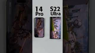 iPhone 14 Pro vs Samsung Galaxy S22 Ultra PUBG MOBILE TEST - A16 Bionic vs Snapdragon 8 Gen 1 PUBG