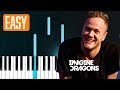 Imagine Dragons - Machine (100% EASY PIANO TUTORIAL)