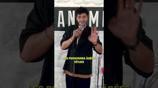 Paname Comedy Club - Elies Zoghlami - Personnes âgées et technologies