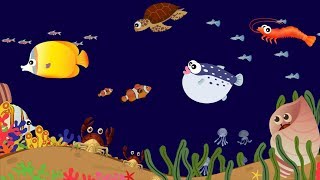 7Hours Lullaby Animation Undersea, Baby Calming, Relaxing, Sleep Classic songs Orgel, Music Box