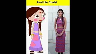 Chota Bheem Real Life Character | Chutki #shorts #viralvideo #cartoon