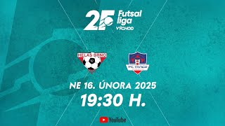 FUTSAL | Helas Brno B - Tango Hodonín (2. Futsal liga - východ / 17.kolo)