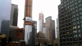 crane bending at One57