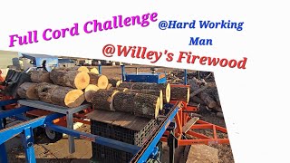 Full Cord Challenge Accepted @WilleysFirewood @hardworkingmanoutdoors