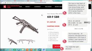 kalashnikov usa kr-9 is here! | k-usa kr9 9mm ak vityaz