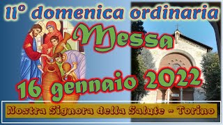 Messa 16 gennaio 2022