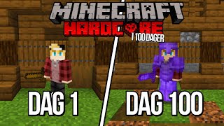 Vi overlever i Minecraft HARDCORE i 100 DAGER (0-25)