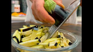 I eat this eggplant every day!Delicious and diet eggplant recipe!Dinner in 10 minutes