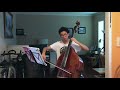 Adagio and Presto from Sonata no.10 on the Double Bass - Ryan Peng