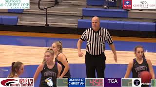 Jackson Christian vs TCA girls and boys basketball games 11JAN2022