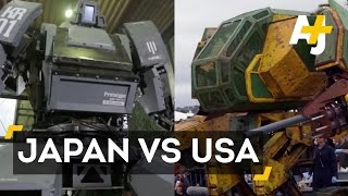 USA Vs. Japan In A Giant Robot Duel