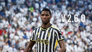 eFootball 2023 - Gameplay v 2.6.0 | Juventus vs Barcelona  | PC